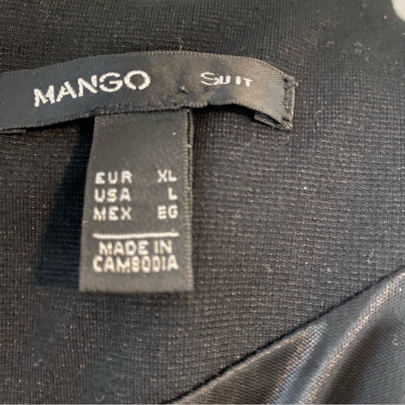 Mango sleeveless LBD with lace at sides - Picture 7 of 8